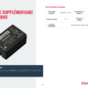 Batterie supplémentaire pour type bridge - PANASONIC DMW-BMB9E – Image 2