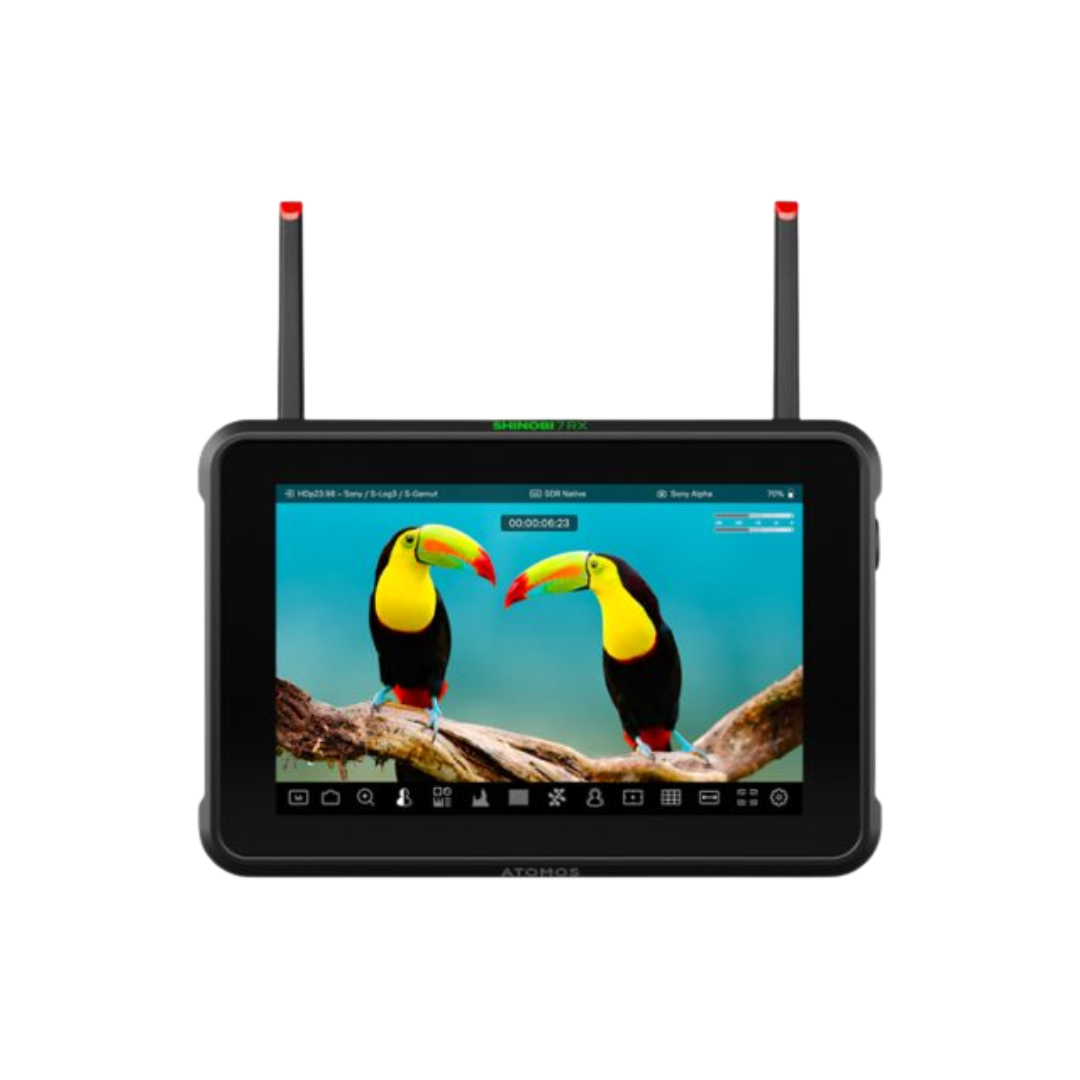 Moniteur portable de terrain HDMI pour boitier vidéo 7" - ATOMOS SHINOBI 7 RX