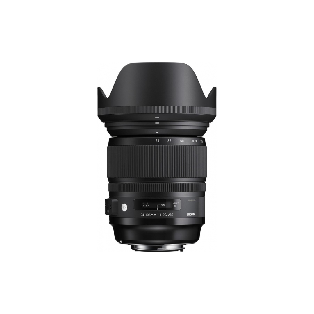 Zoom courte à longue focale EF plein format - SIGMA 24‑105mm F4 DG OS HSM ART