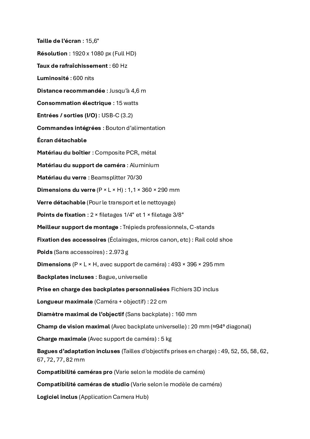 Prompteur pour tablette - ELGATO PROMPTER XL – Image 3