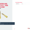 Adaptateur Jack Stéréo 3.5f / Jack stéréo 6.35m - NEUTRIK ADP.635SM/35MF – Image 2