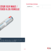Adaptateur XLR mâle / Jack stéréo 6.35 femelle - NEUTRIK NA3MJ – Image 2