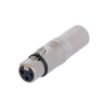 Coupleur audio XLR mâle / XLR femelle - NEUTRIK NA3FM